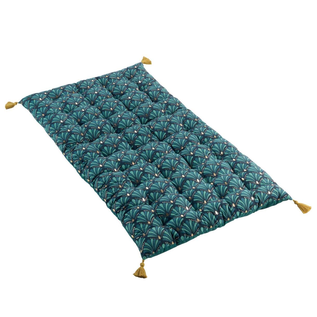 Cojín para suelo (60 x 120 cm) Artchic Azul trullo 1