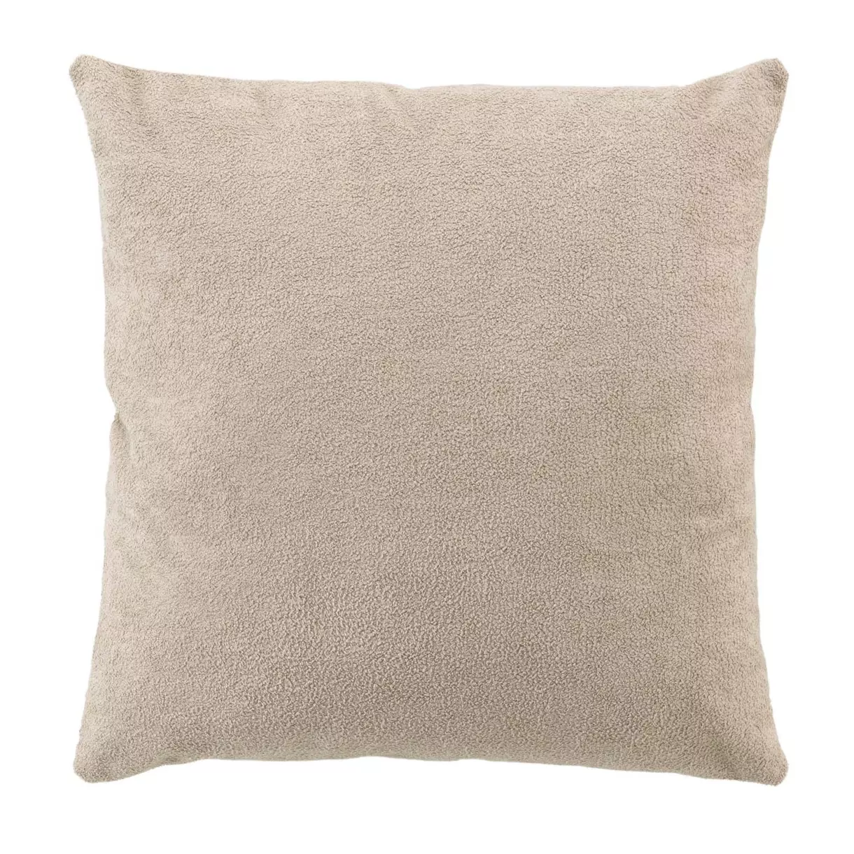 Cojín cuadrado rizo (45 cm) Tessa Beige