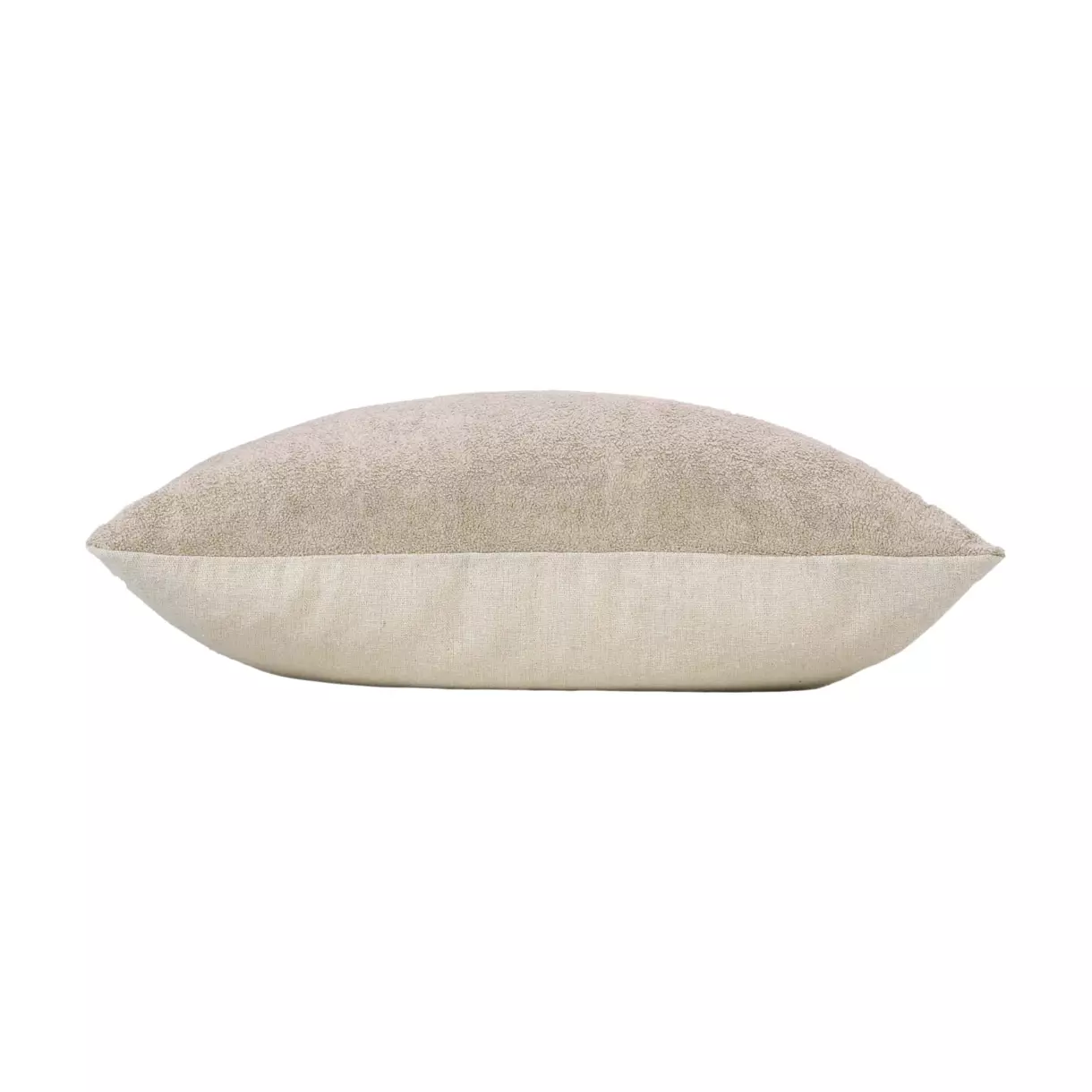 Kussen vierkant bouclette (45 cm) Tessa Beige