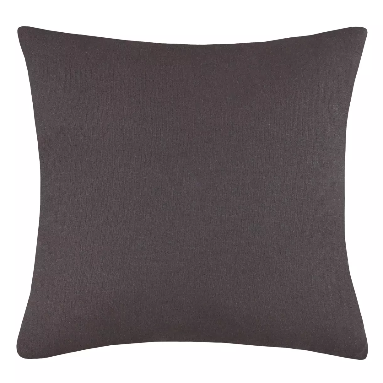 Coussin carré (40 cm) Duo Gris anthracite 1