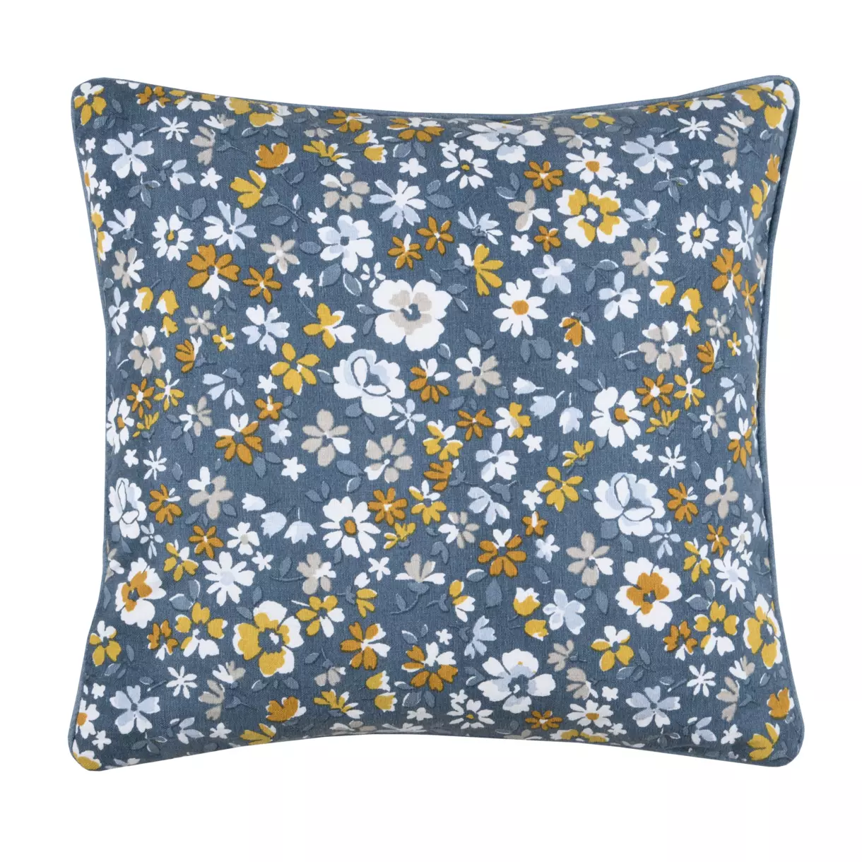 Coussin carré (40 cm) Apolline Bleu