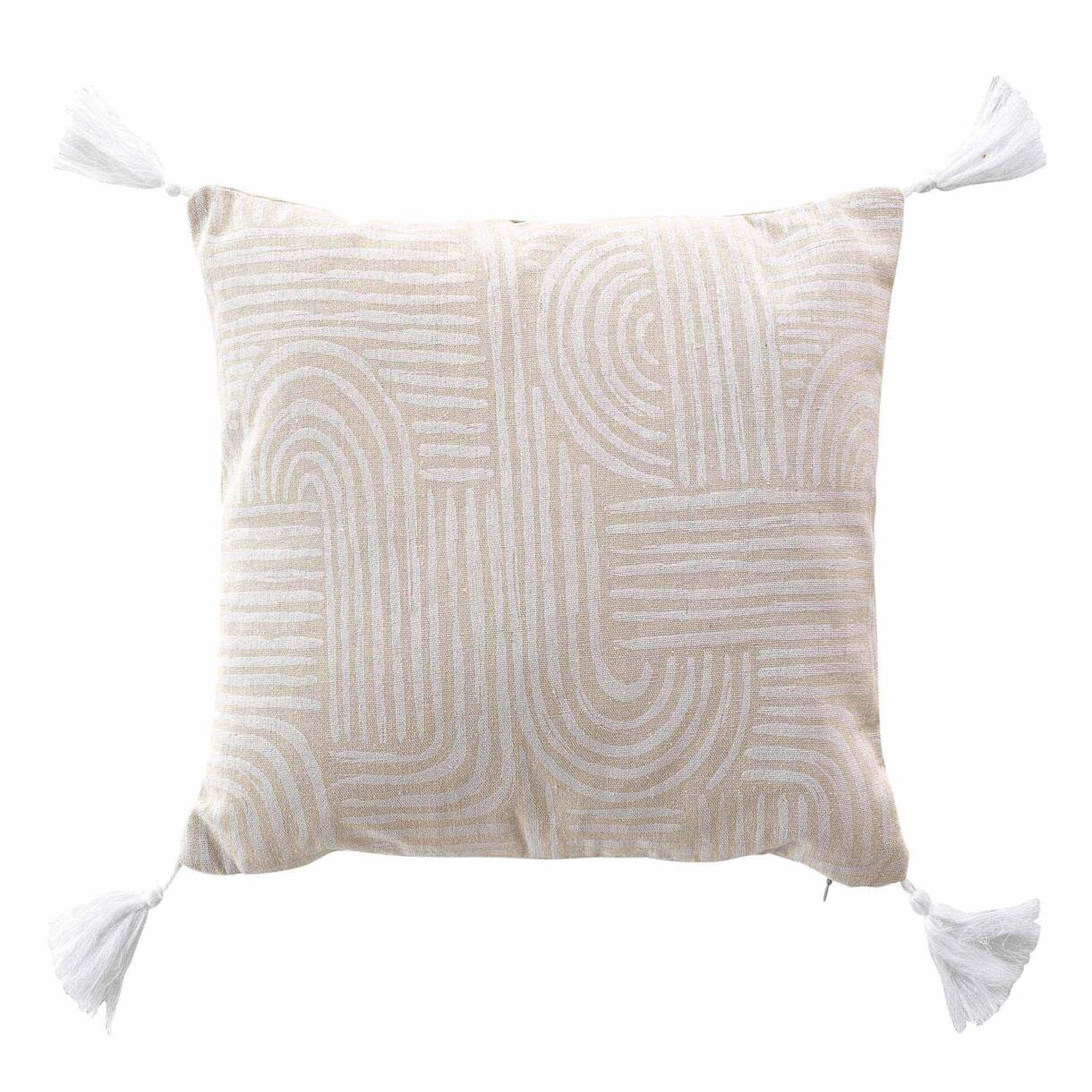 Cuscino quadrato (45 cm) Pandore Bianco