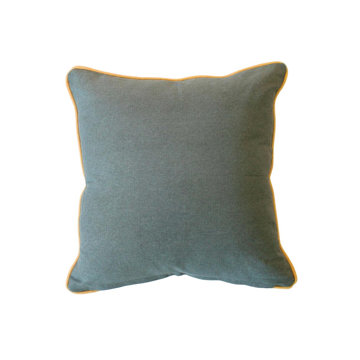 Cuscino quadrato in cotone (40 cm) Ashley Verde 6
