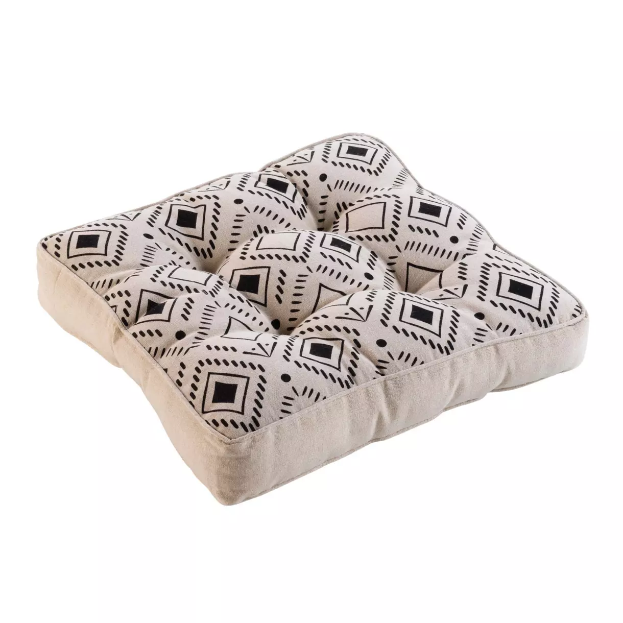 Coussin de sol (40 cm) Nalika Noir 1