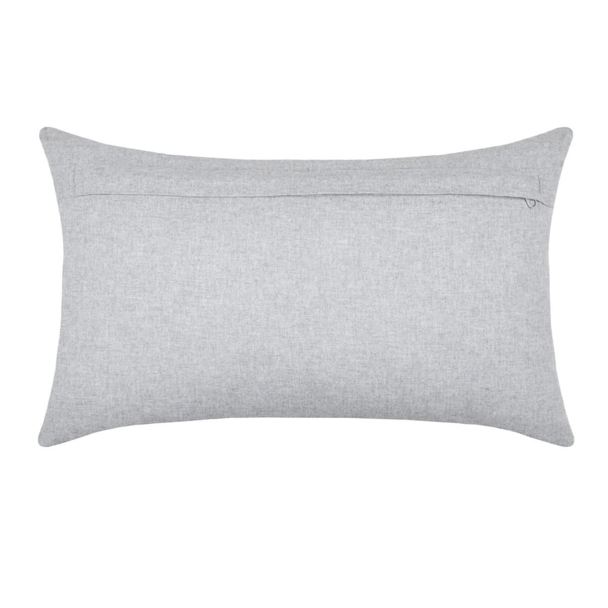 Coussin rectangulaire (50 cm) Ombeline Gris 6