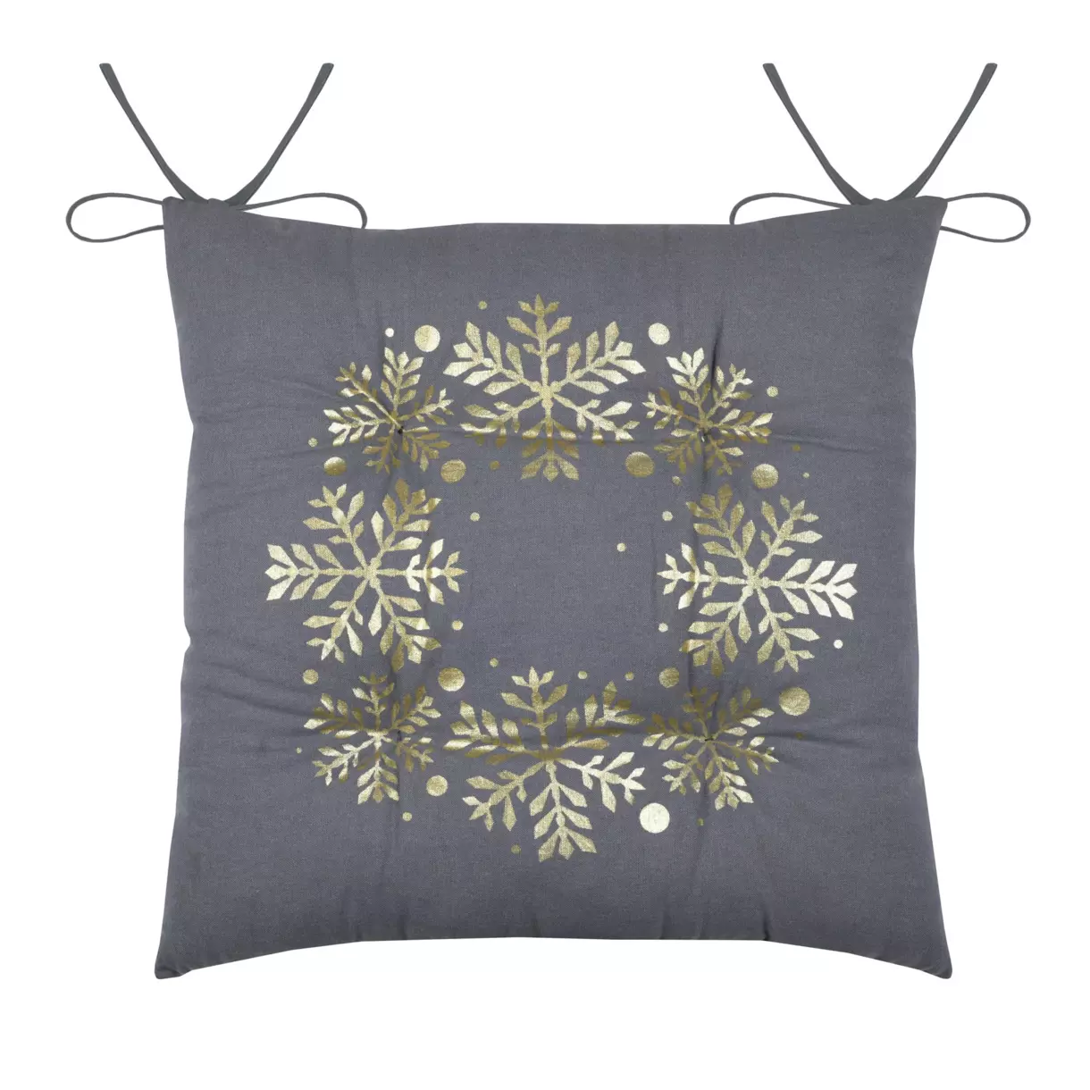Coussin de chaise Lumineux Gris 1