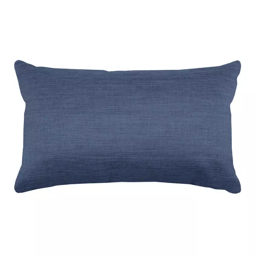 Cojín rectangular Béa Azul marino 1