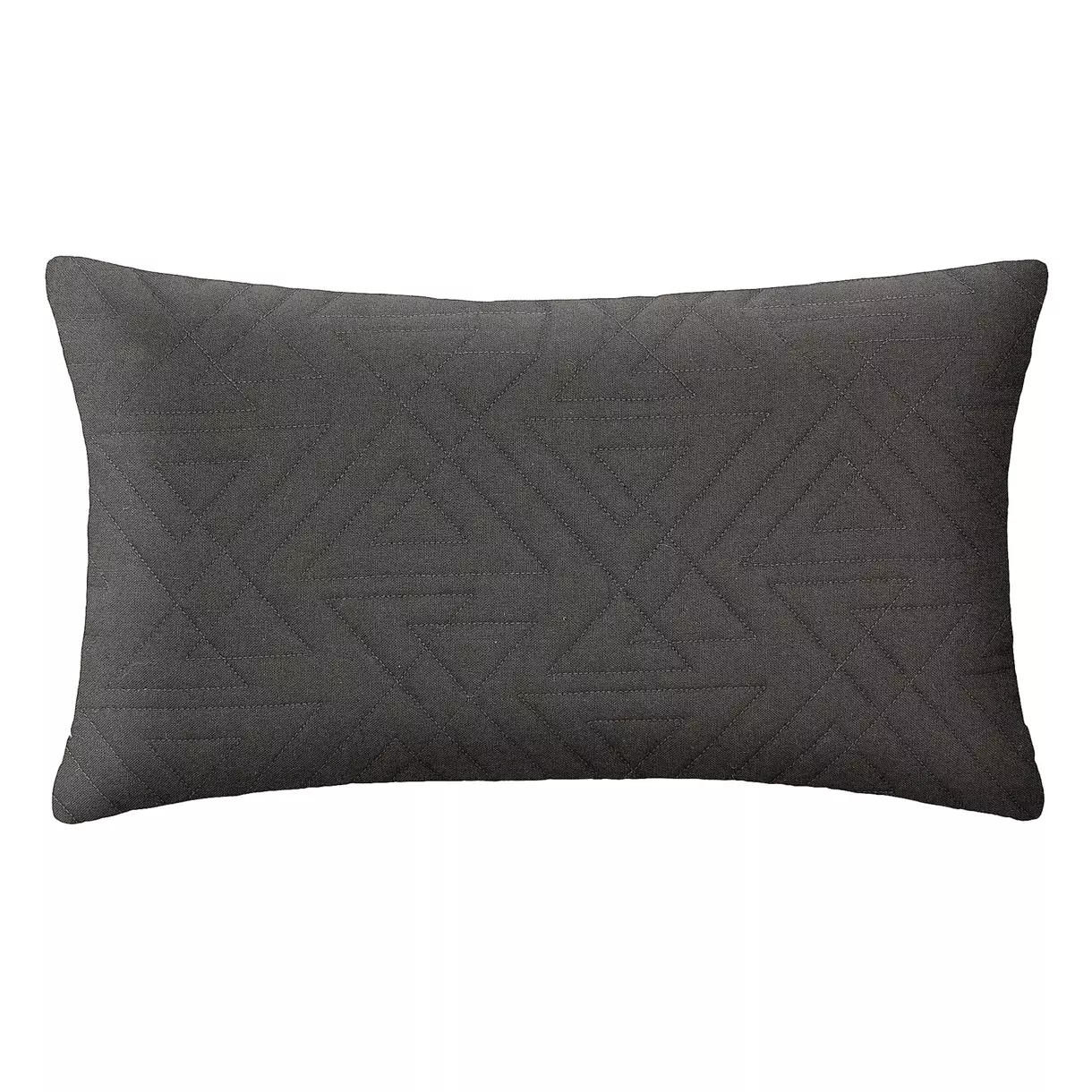 Funda de cojín rectangular (50 cm) Ali Gris oscuro 1
