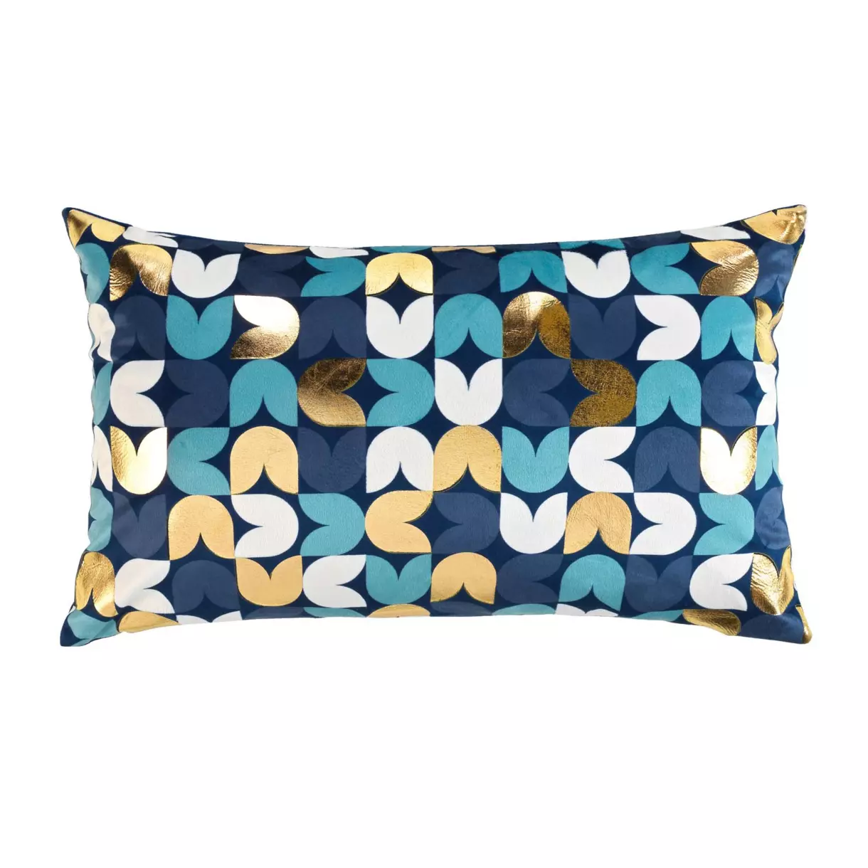 Funda para cojín rectangular (50 cm) Vivaldi Azul 1