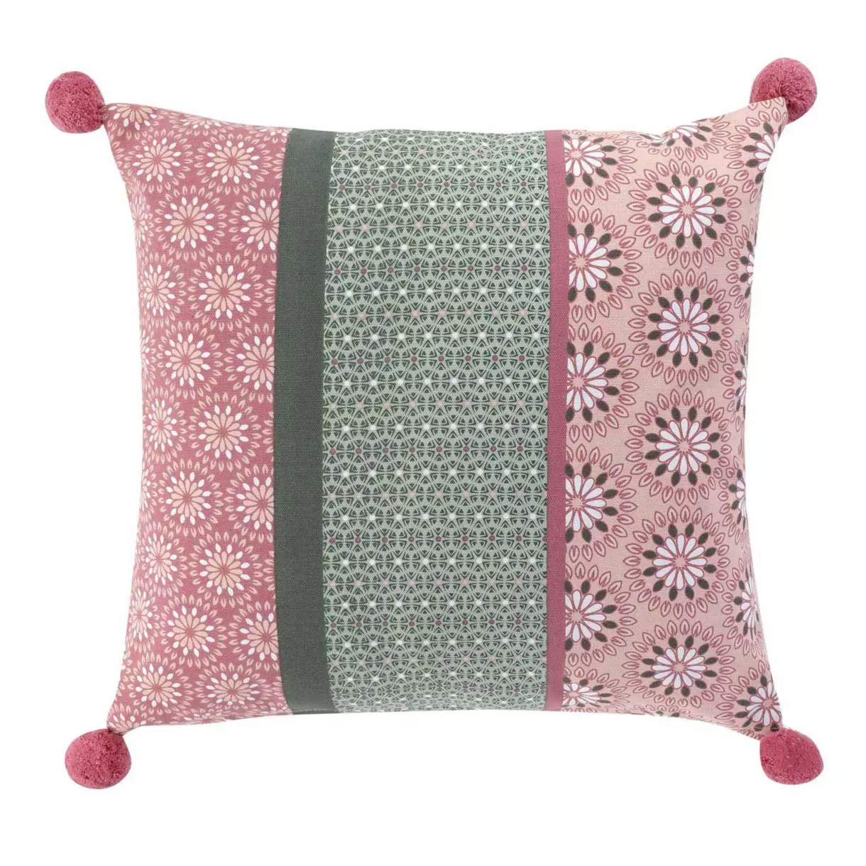 Kussenhoes (40 cm) Catalaya Roze 1