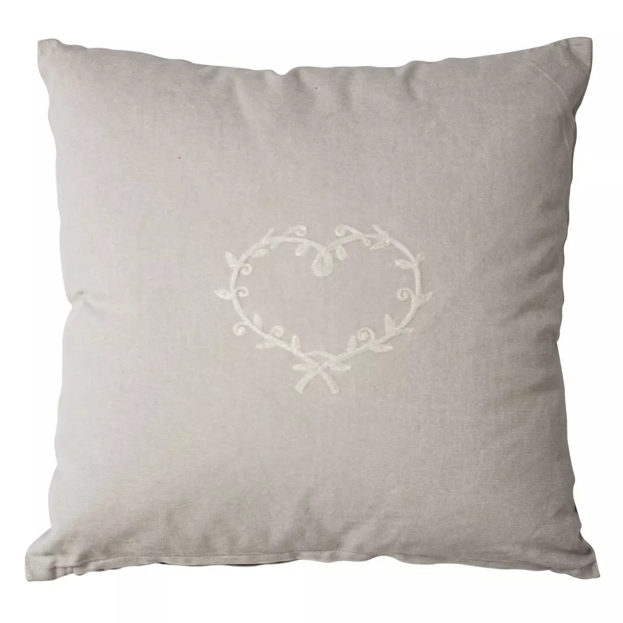 Cojín (40 cm) Corazón Beige 1
