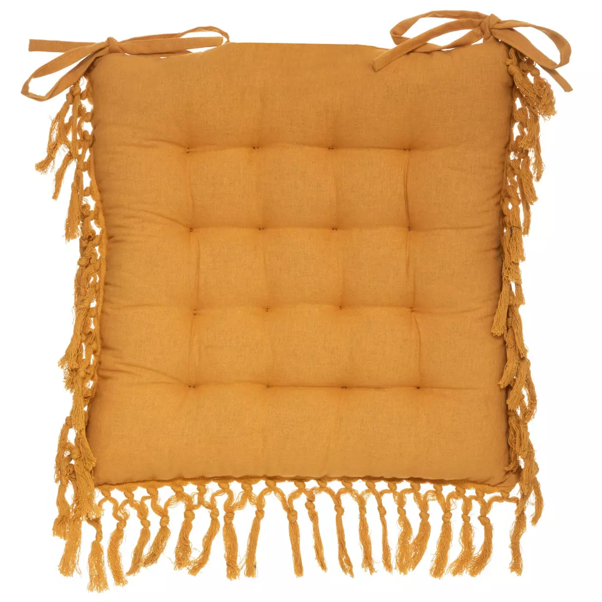 Coussin de chaise Minos Jaune ocre 1