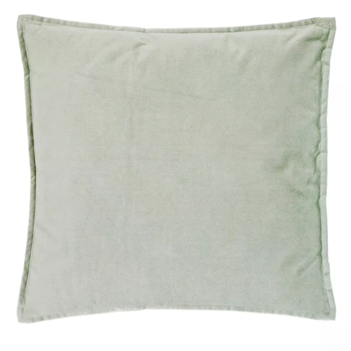 Coussin carré (55 cm) Lilou Vert céladon 1