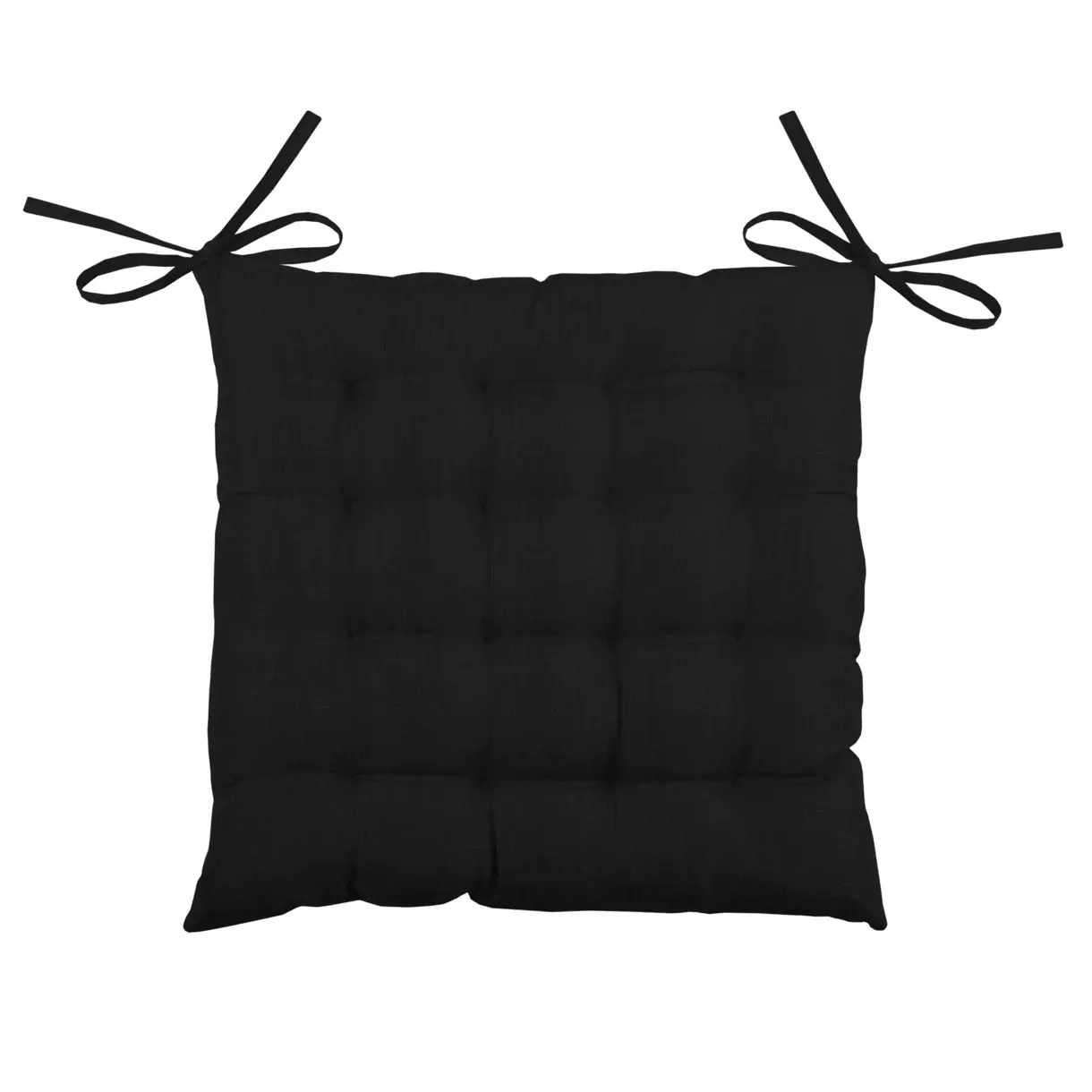 Cojín de silla Béa 16 puntos Negro 1