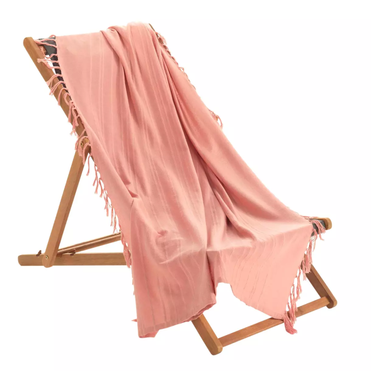 Plaid (150 cm) Lilia Perzik roze 1