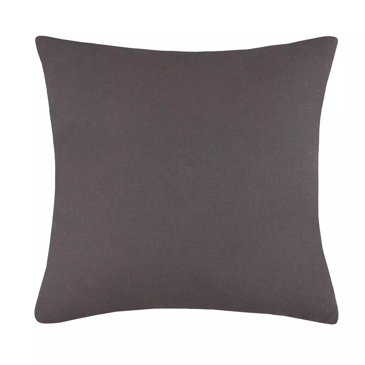 Coussin carré (50 cm) Duo Gris anthracite