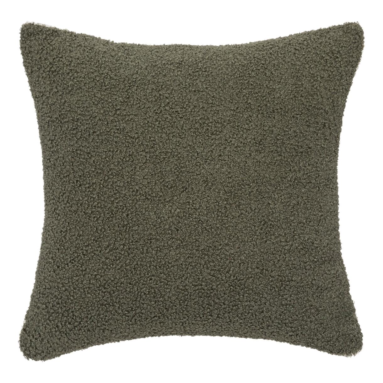 Cuscino quadrato ricciolo (40 cm) Jaiko Verde cachi