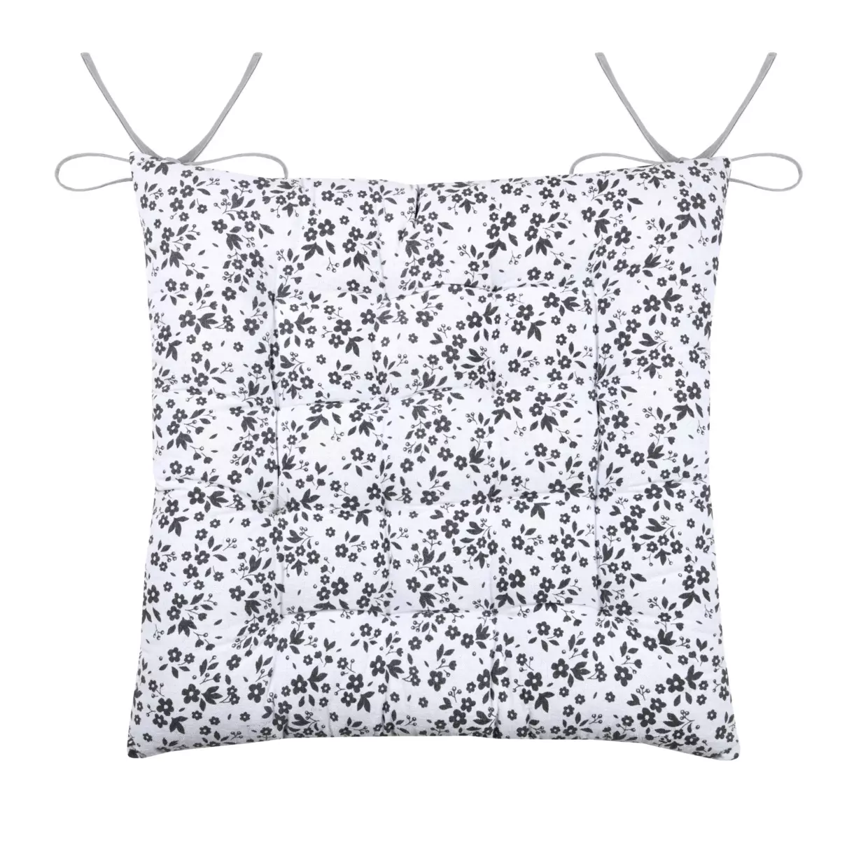Coussin de chaise Ombeline Gris 1