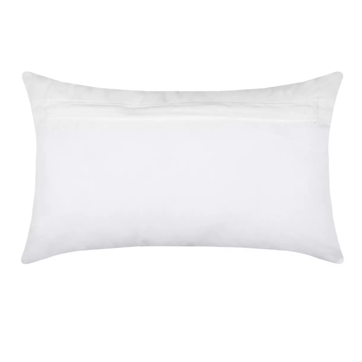 Coussin rectangulaire (50 cm) Ombeline Blanc 6
