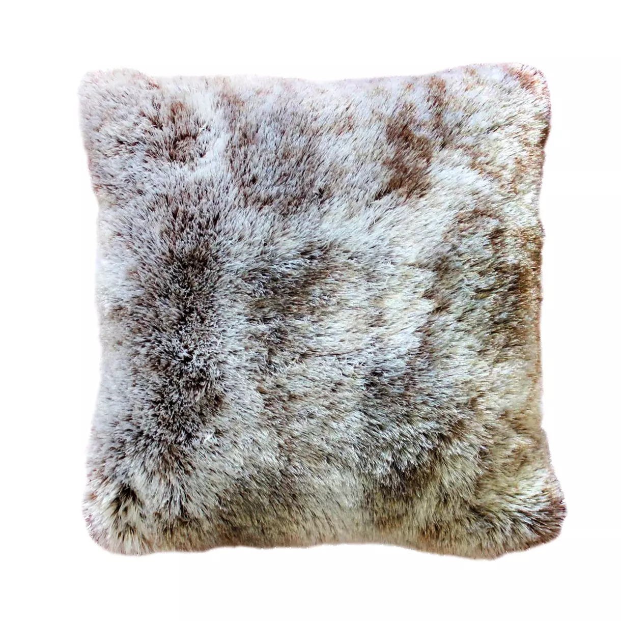Funda de cojín cuadrado en piel sintética (40 cm) Antartic Chocolate 1