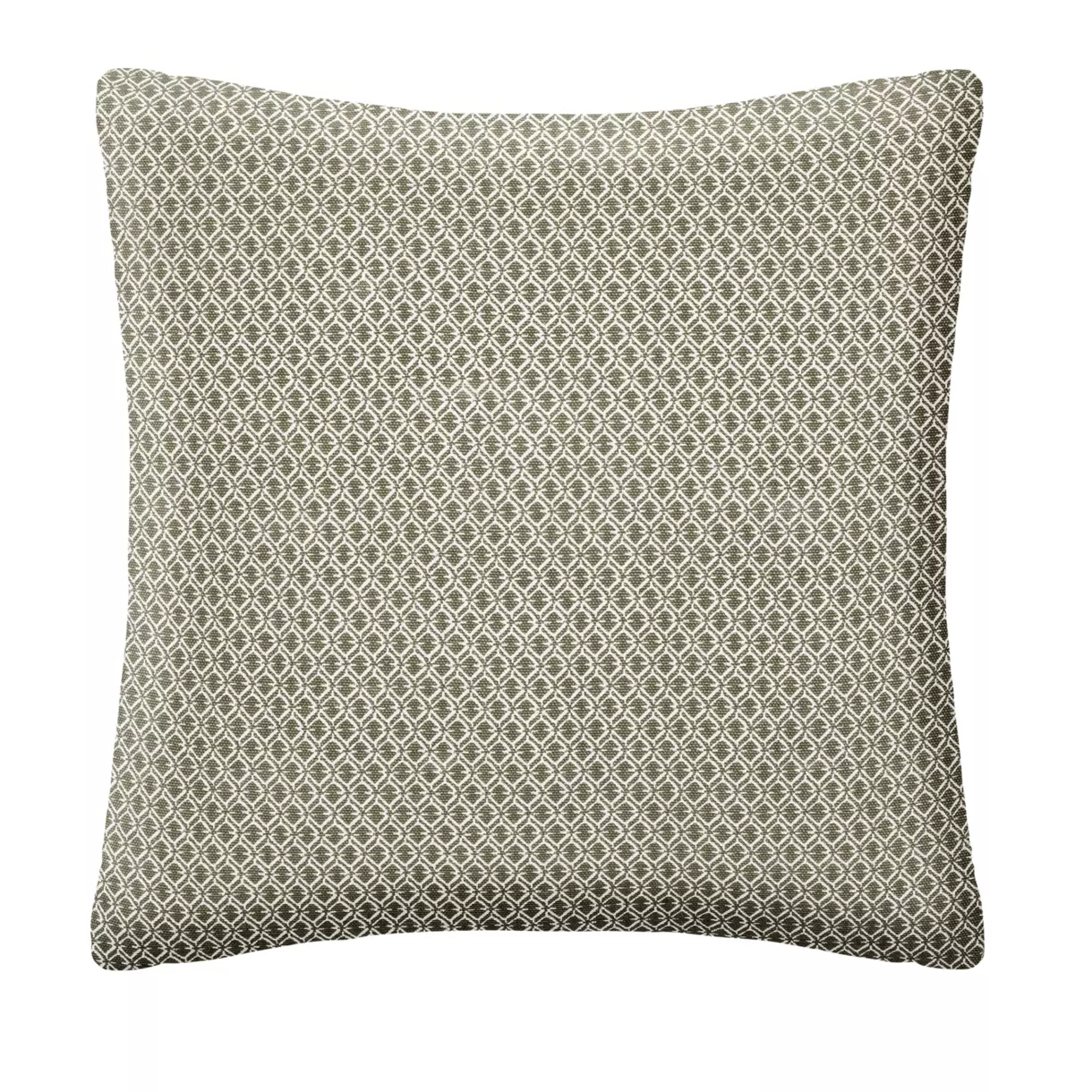 Coussin carré (38 cm) Otto Vert kaki 1