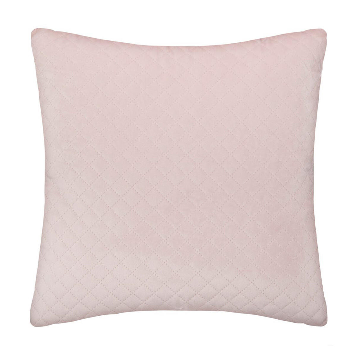 Cuscino quadrato velluto (40 cm) Dolce Rosa chiaro 1