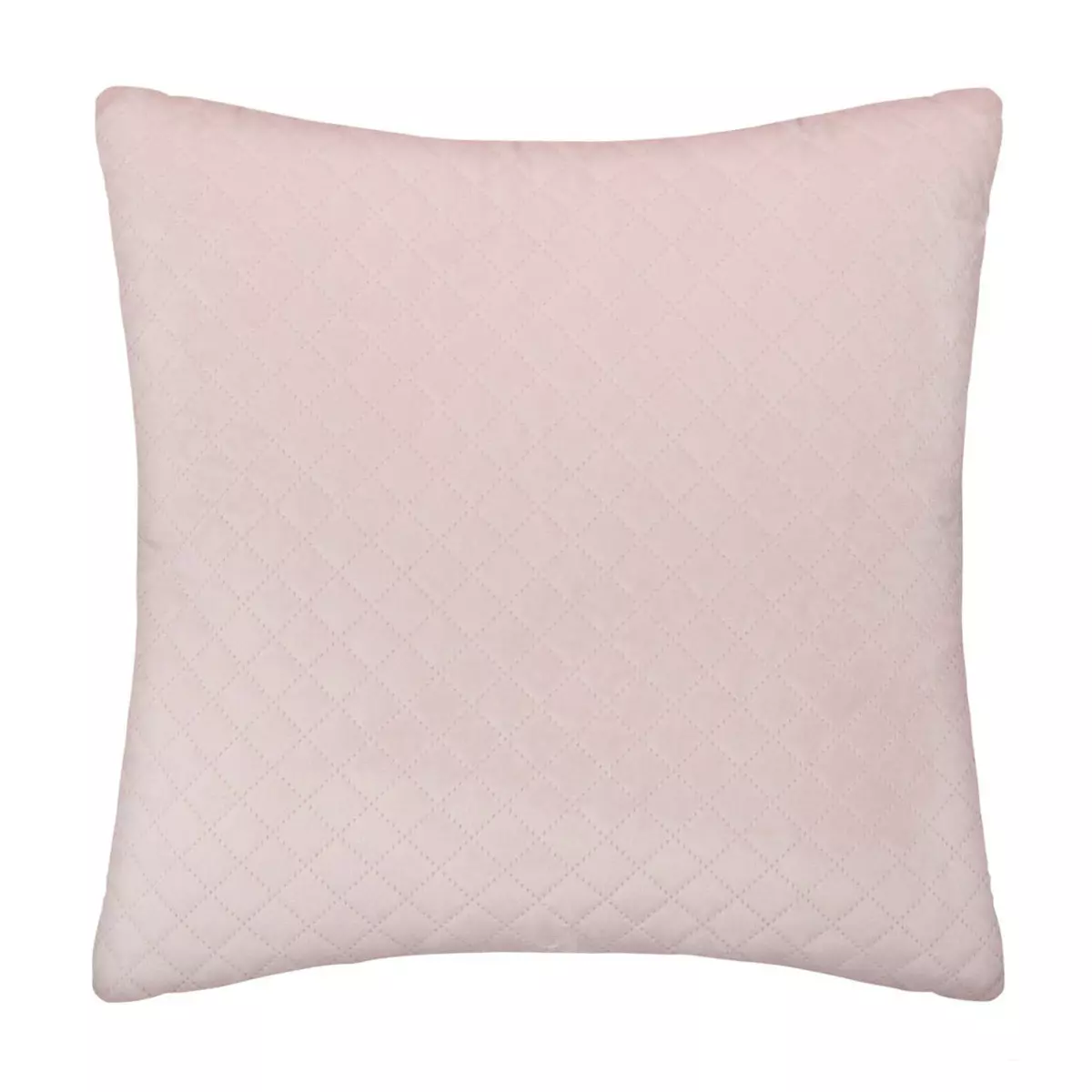Coussin carré velours (40 cm) Dolce Rose clair 1