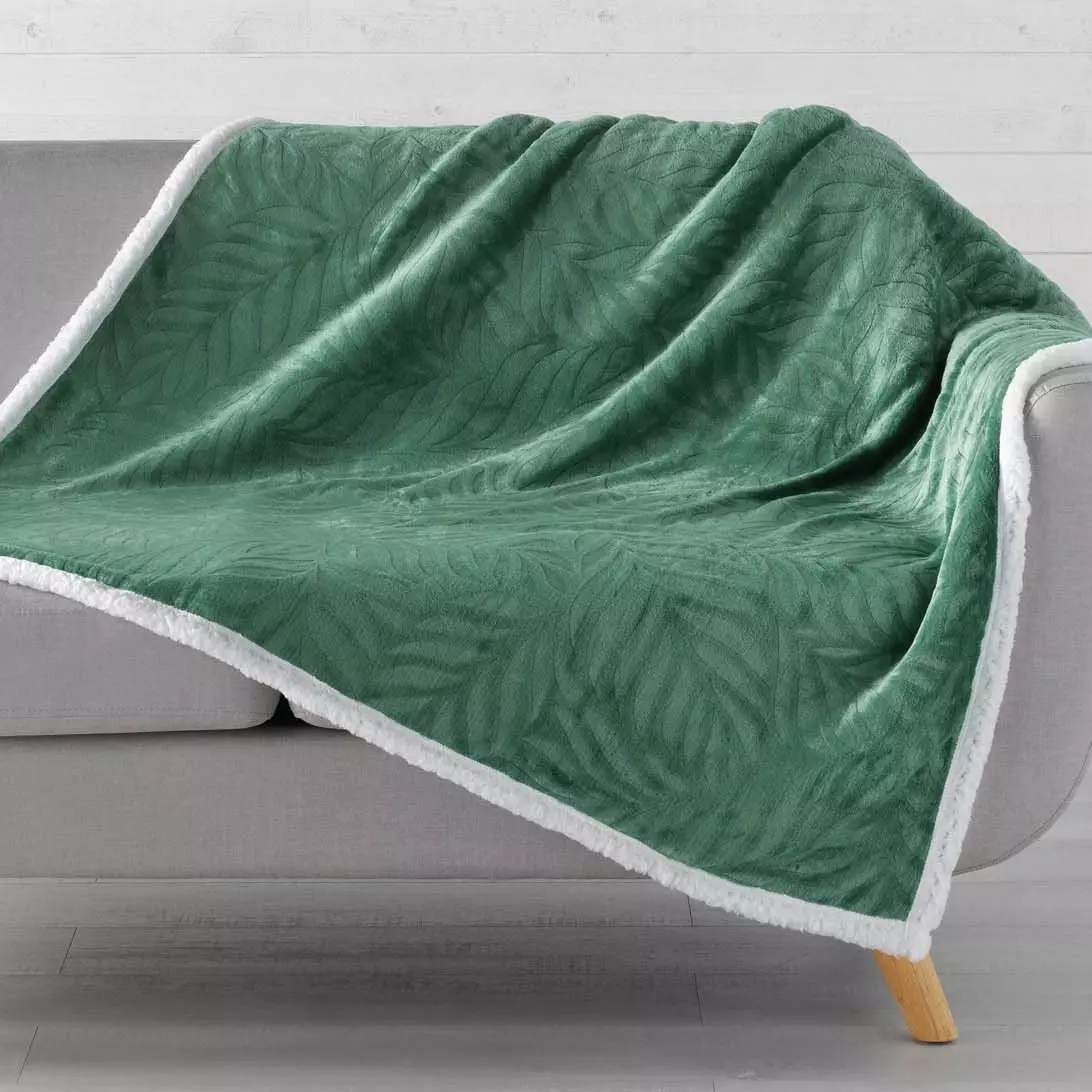 Manta tersa (150 cm) Allegra Verde 1
