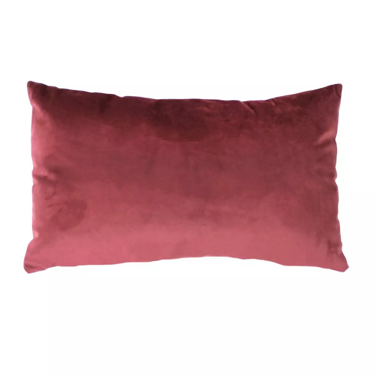 Coussin rectangulaire Nounours Lie de vin 1