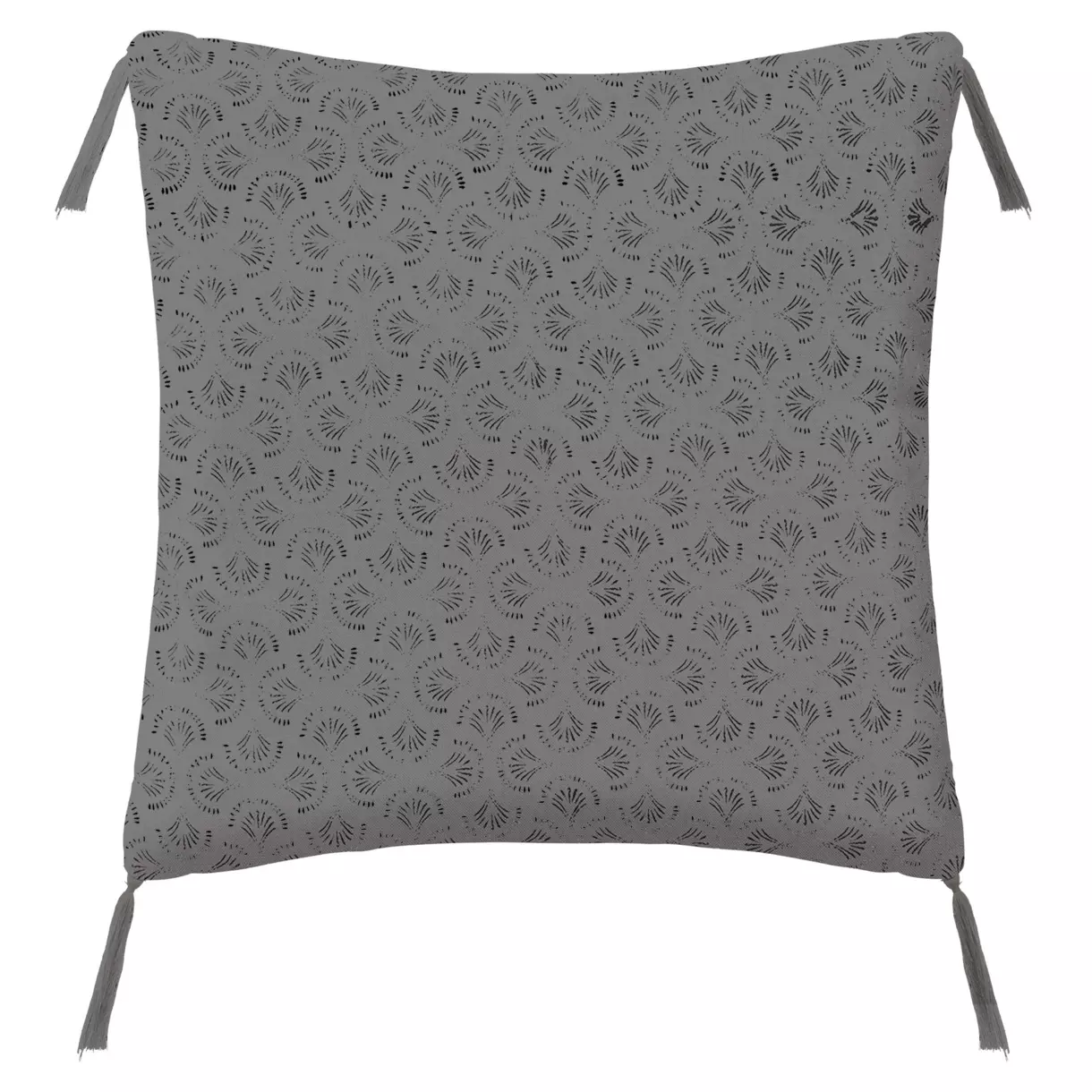 Coussin carré (40 cm) Linah Gris 1