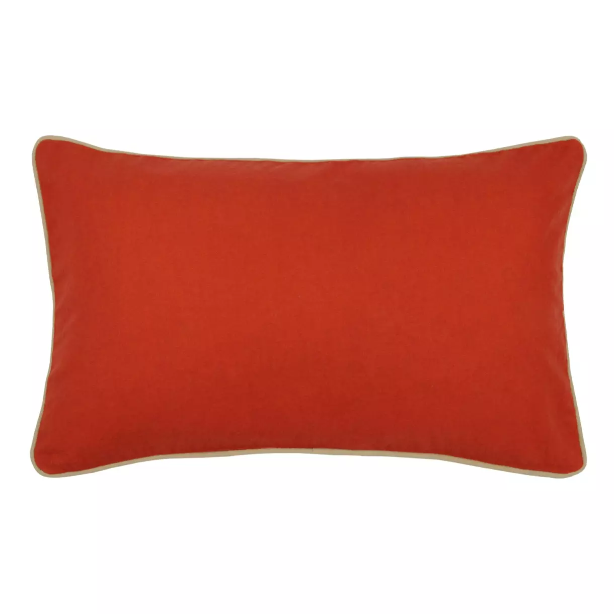 Coussin rectangulaire (50 cm) Duo Terracotta 1