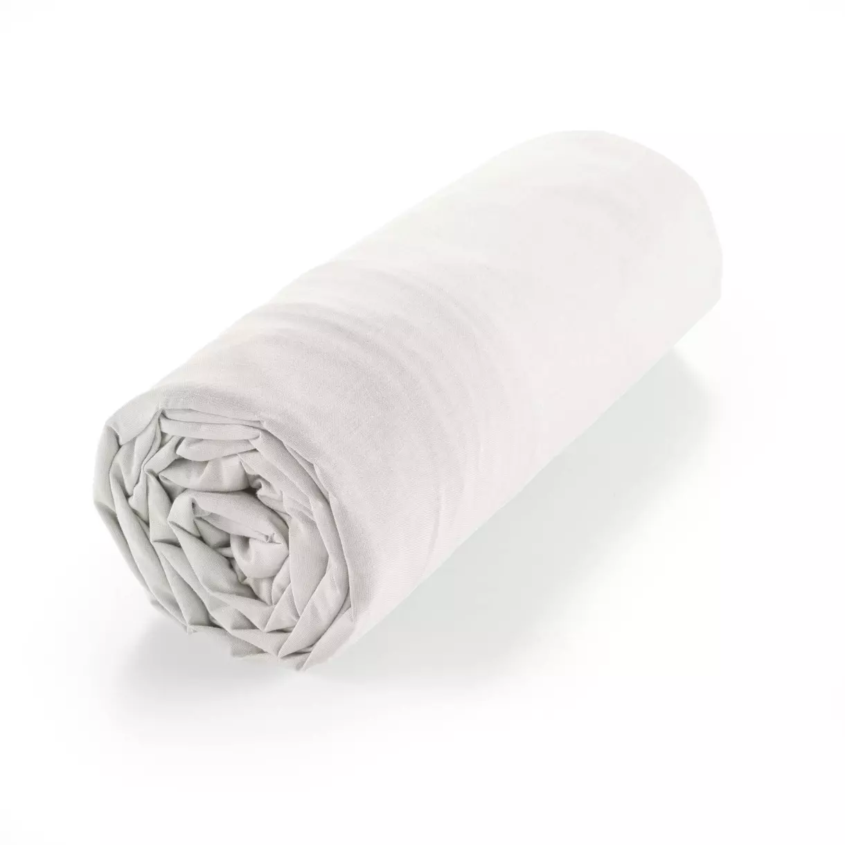 Sábana bajera en algodón bio (180 cm) Biolina Blanco 6