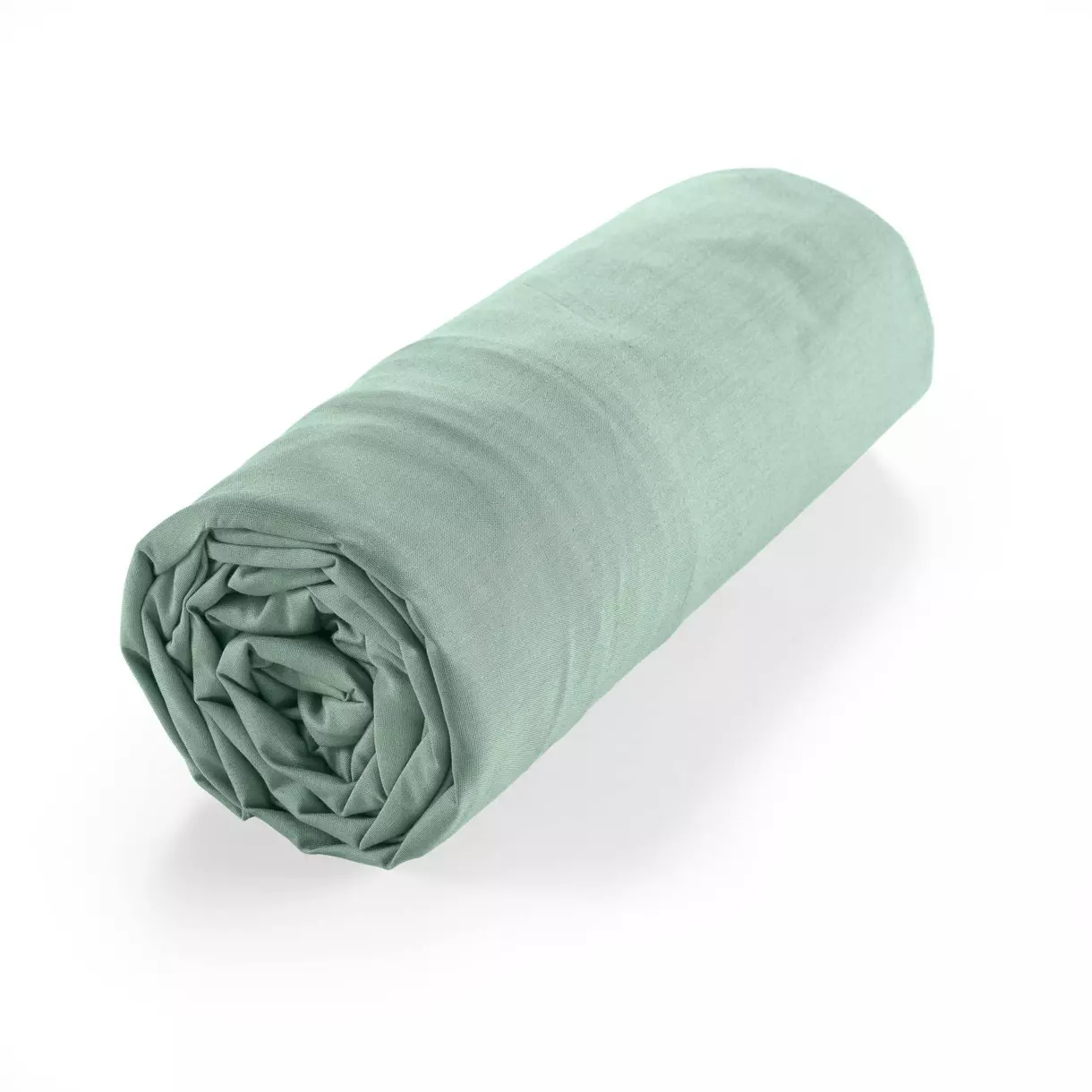 Hoeslaken bio katoen (160 cm) Biolina Salie groen 6