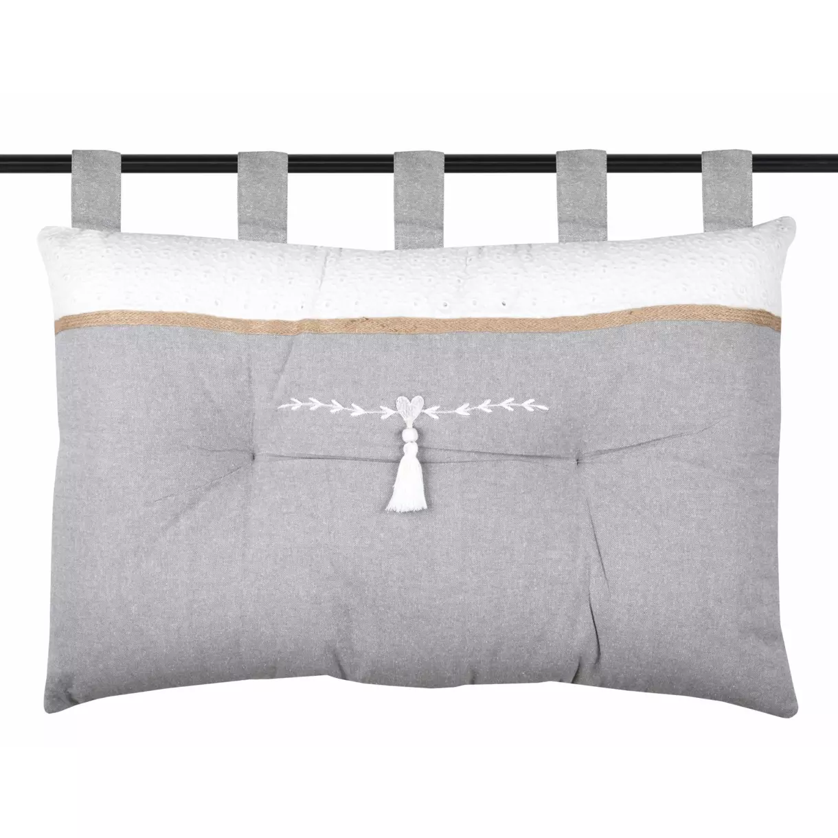Cabecera (70 cm) Candice Grise 1