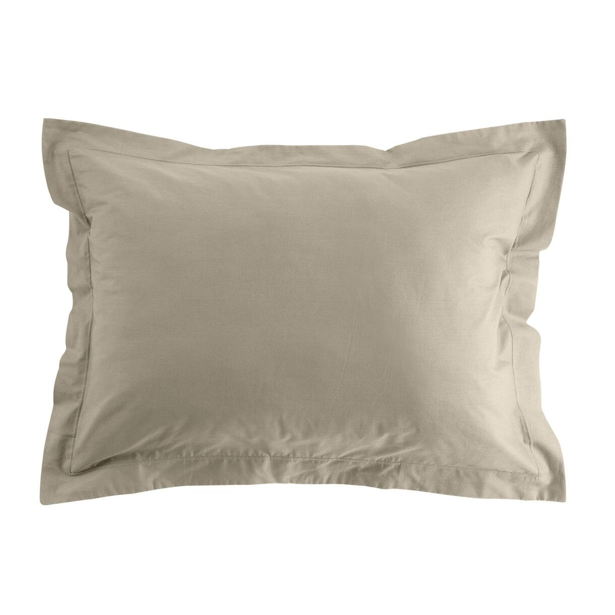 Funda de almohada rectangular en algodón bio (70 cm) Biolina Topo 6
