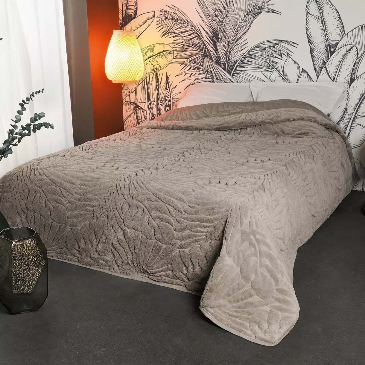 Colcha (240 x 260 cm) Grazie Beige 1