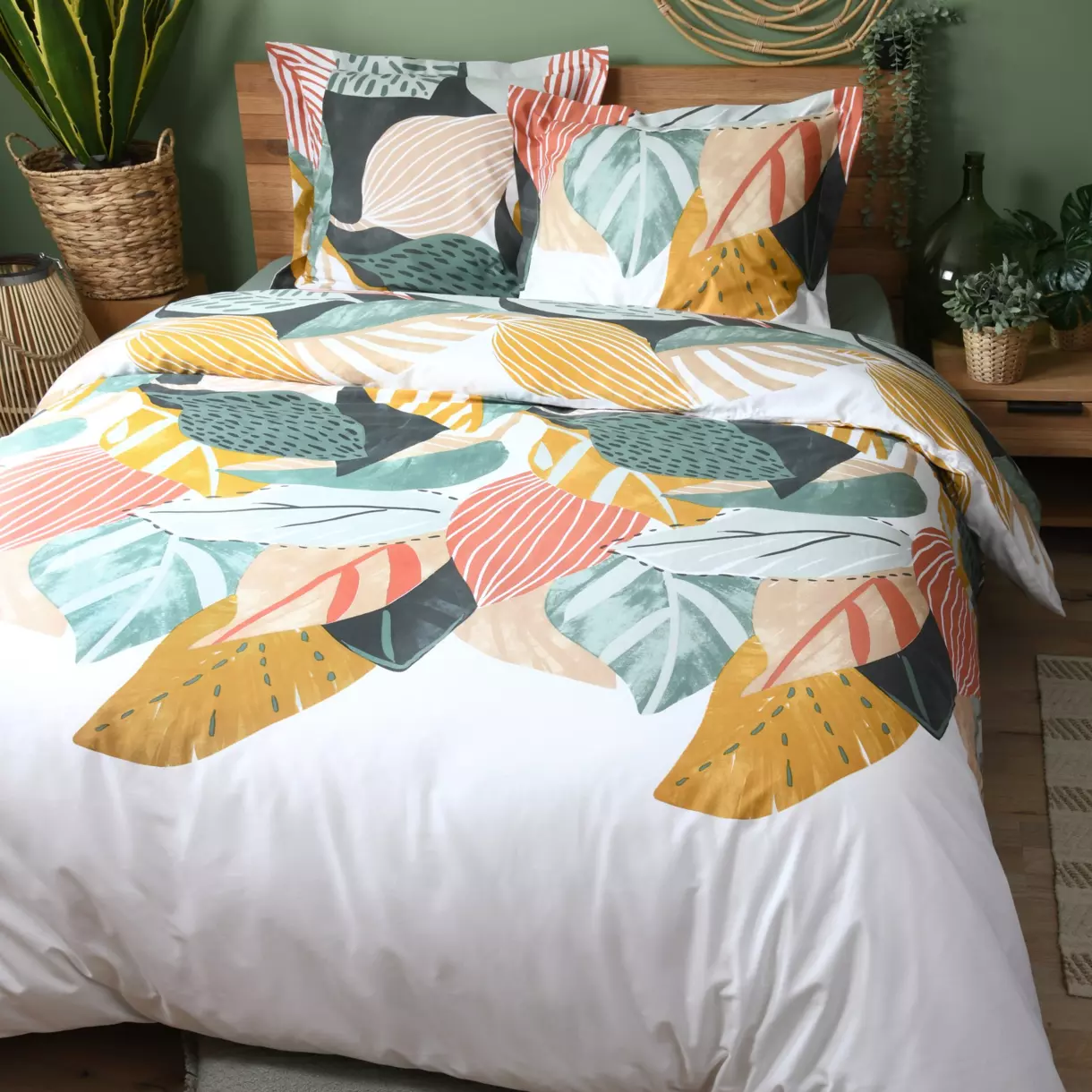 Funda Nórdica y dos fundas para almohada algodón (240 cm) Nemesis Multicolor 1