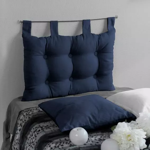 Tête de lit (70 cm) Etna Bleu marine 1