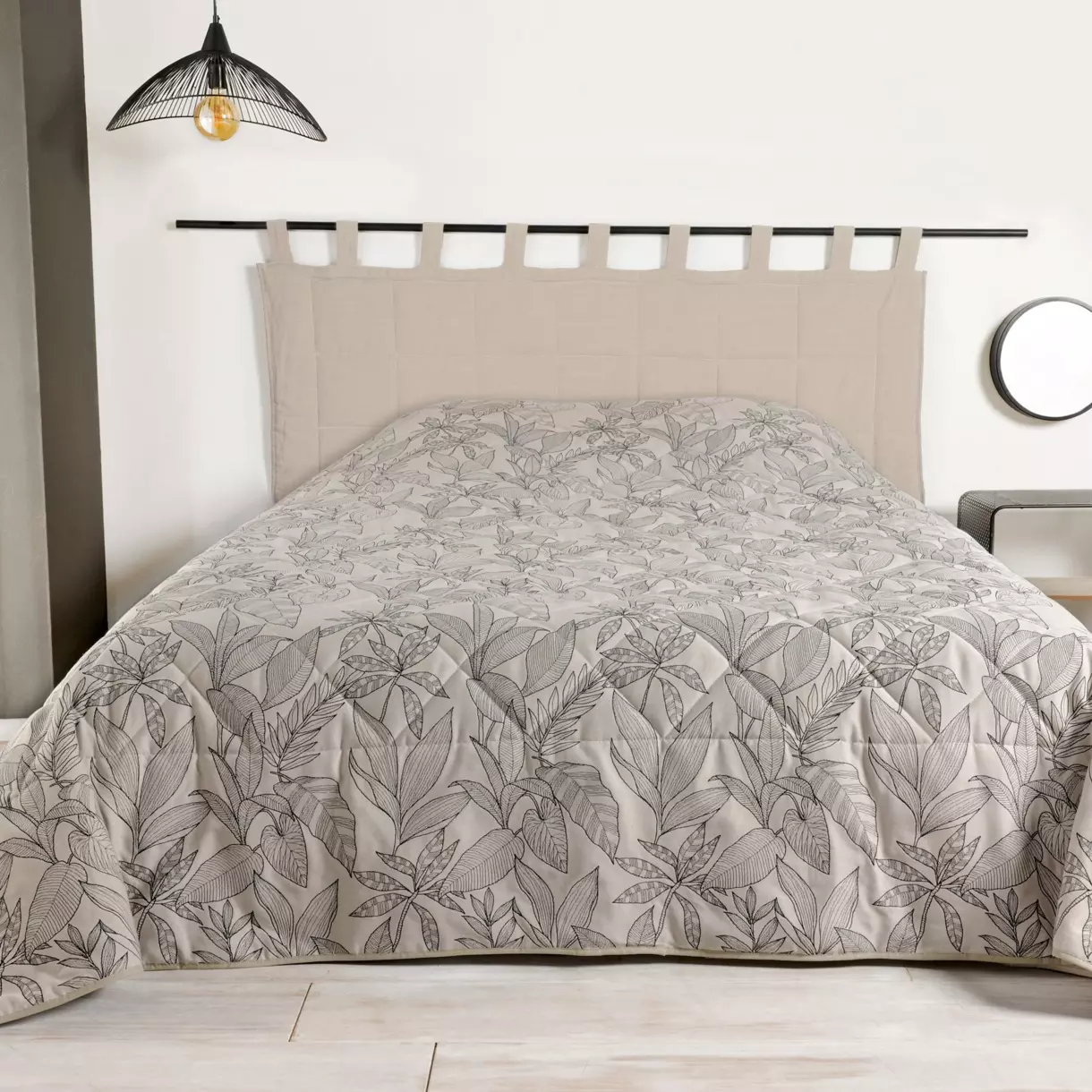 Colcha (240 x 260 cm) Kerala Beige 1