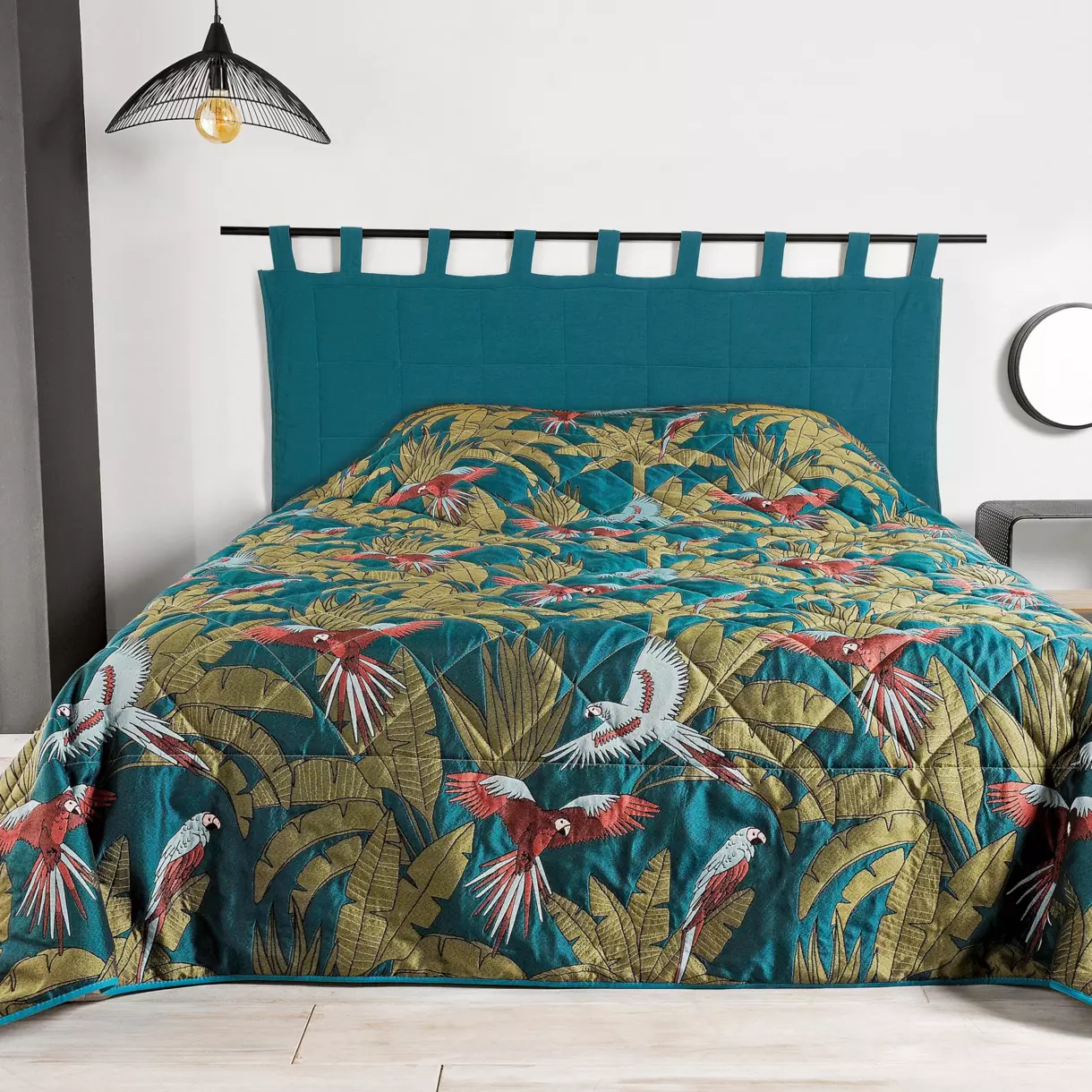 Colcha (240 x 260 cm) Perroquet Azul 1