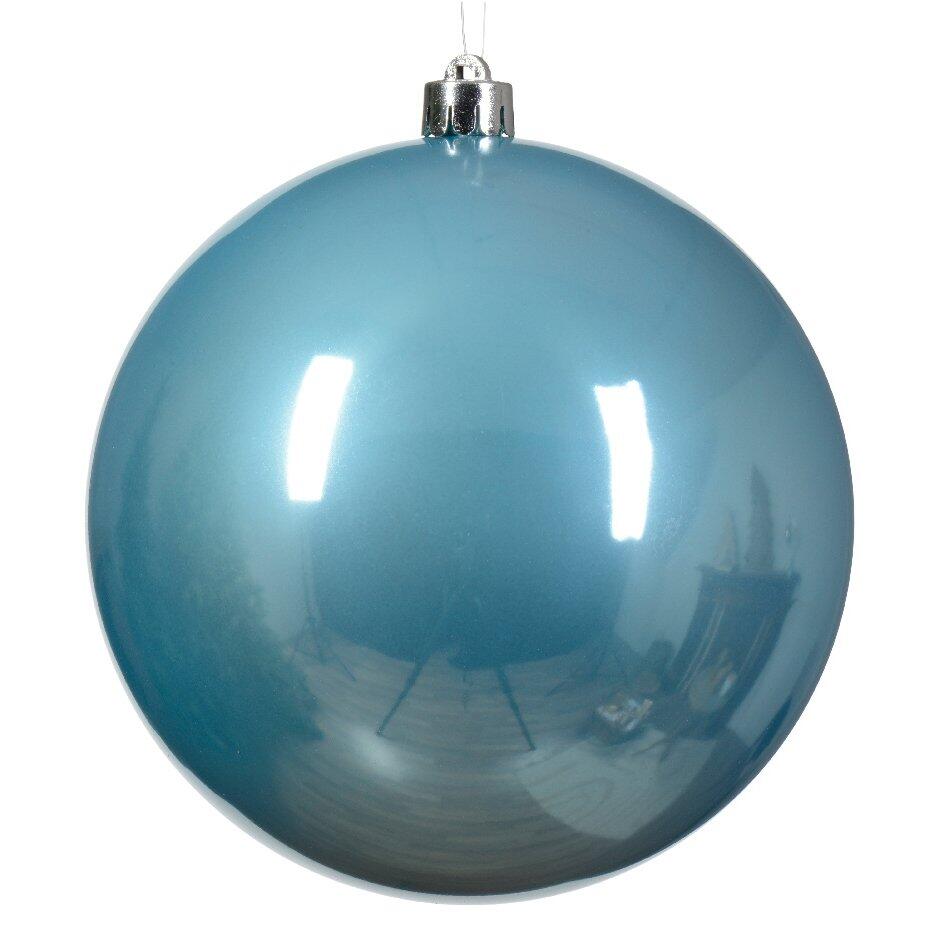 Weihnachtskugel (D200 mm) Alpine Frostblau 1