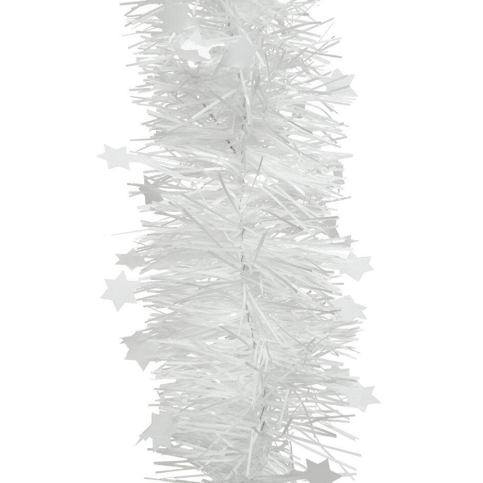 Guirlande de Noël (D10 cm) étoilée Alpine Blanc 1