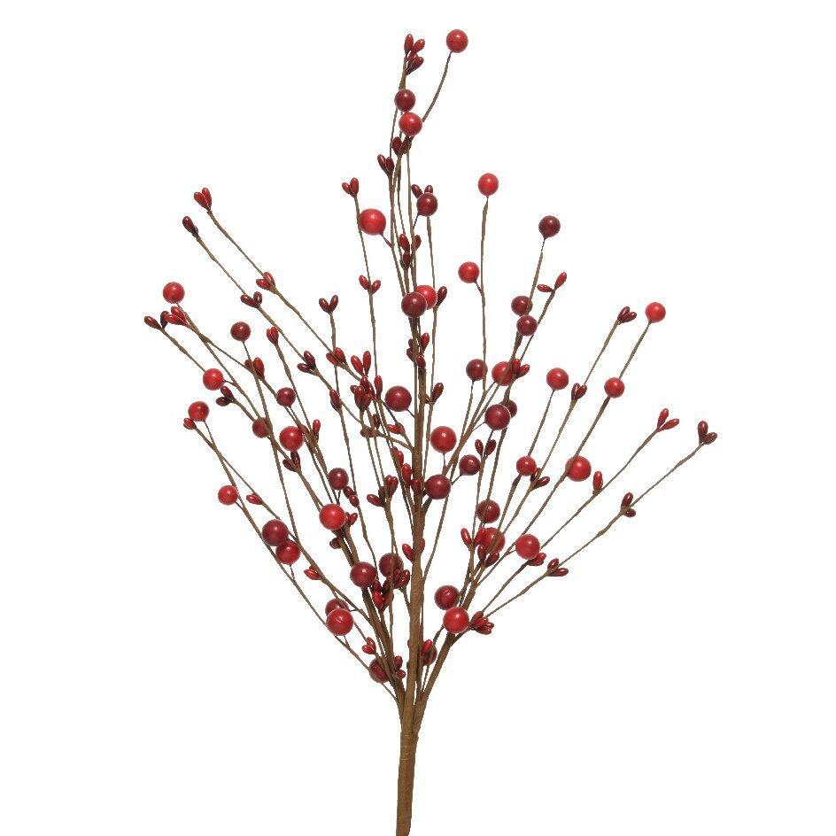 Branche décorative Haruna Rouge 1