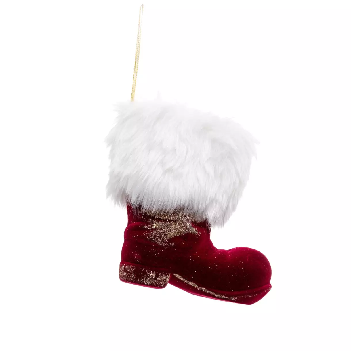 Bota de Navidad para colgar Relleno Rojo 1