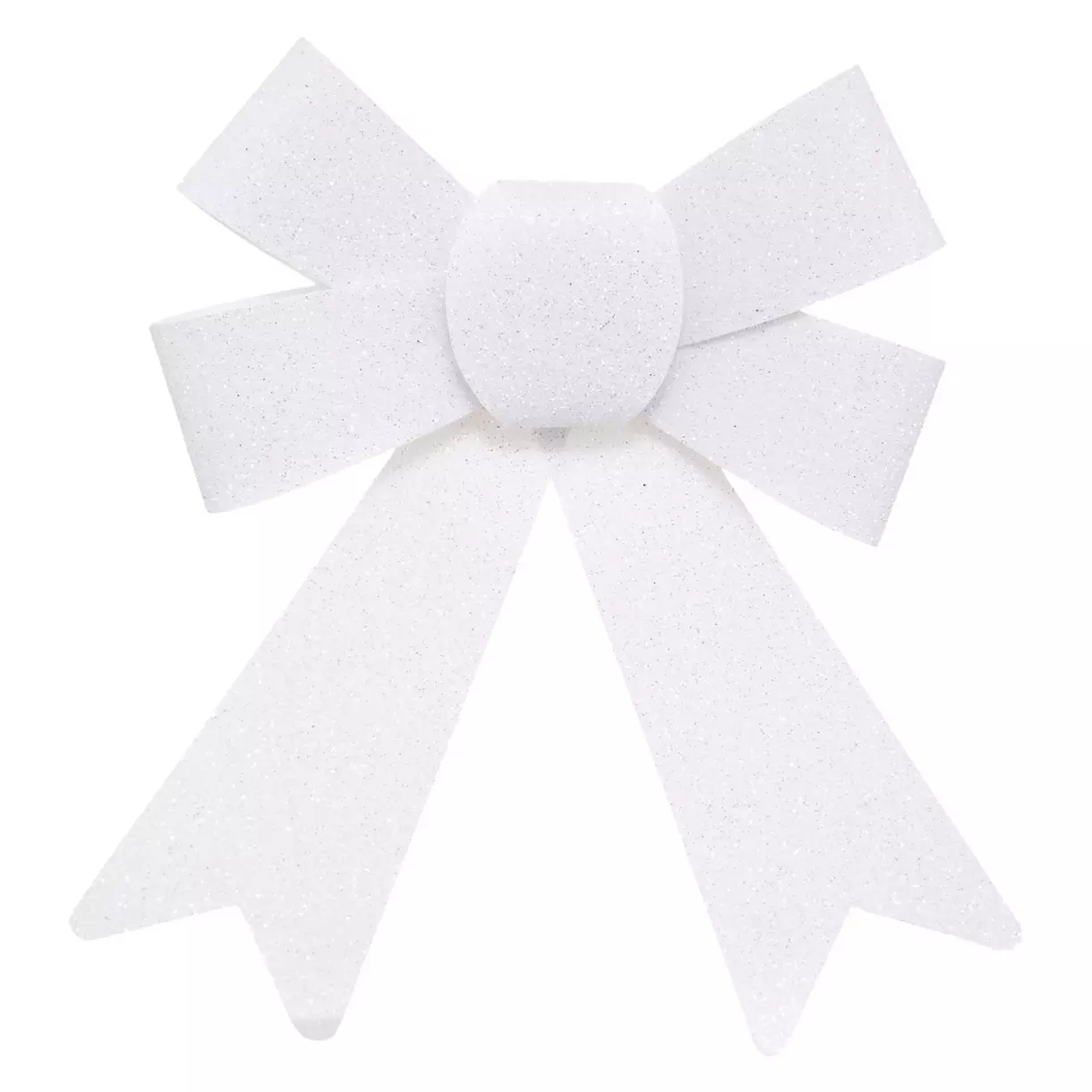 Lot de 2 noeuds paillettes petit modèle Blanc 1