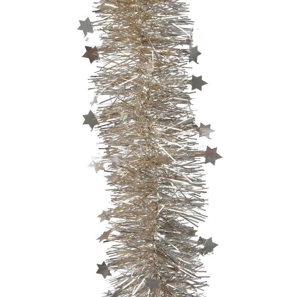 Guirnalda de Navidad (D9 cm) étoilée Alpine Perla 1