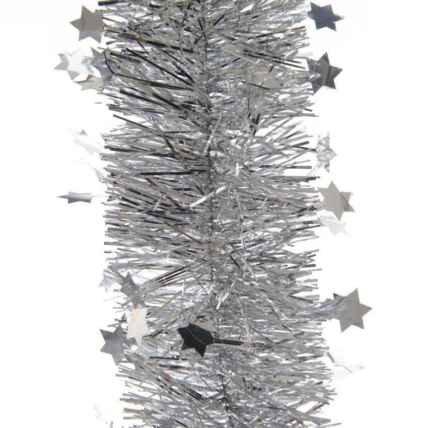 Guirlande de Noël (D10 cm) étoilée Alpine Argent 1