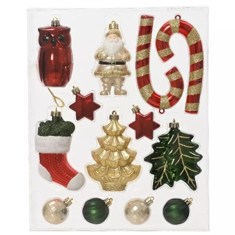 Kit kerst hangdecoratie Manaé dennengroen 1