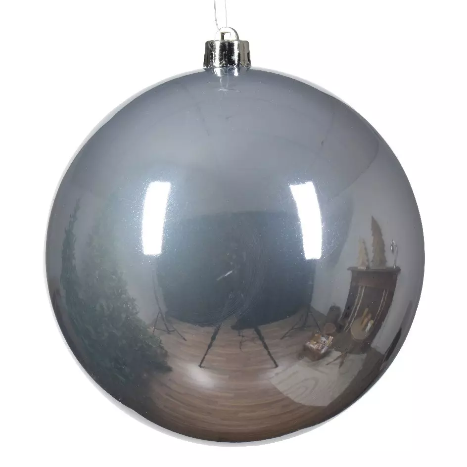 Boule de Noël (D140 mm) Alpine Bleu vaporeux 1
