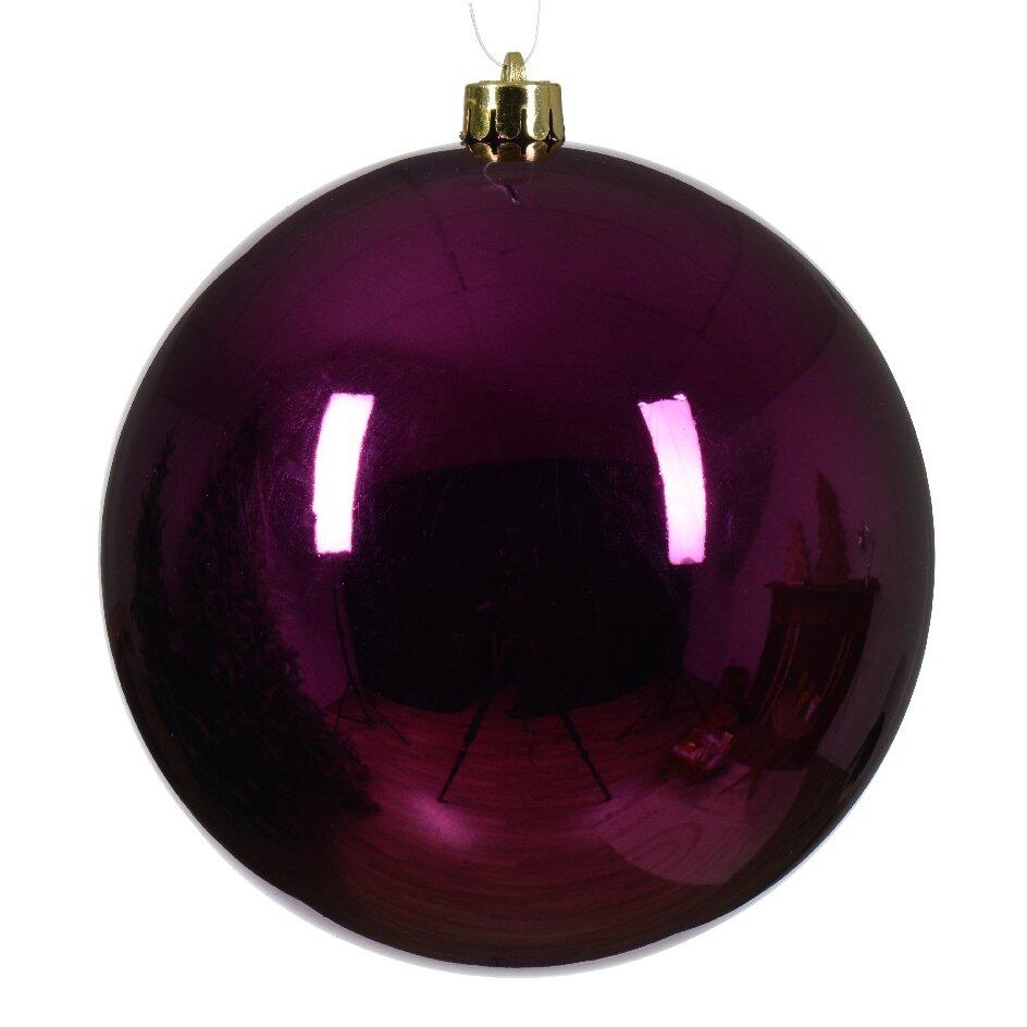 Bola de Navidad (D140 mm) Alpine Violeta 1